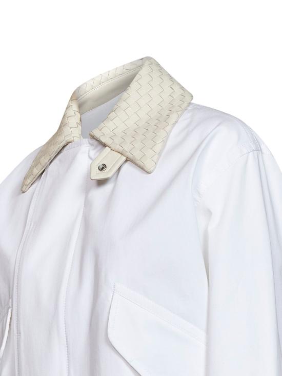 26FW 보테가베네타 자켓 869436V6KO09000 WHITE - BOTTEGA VENETA