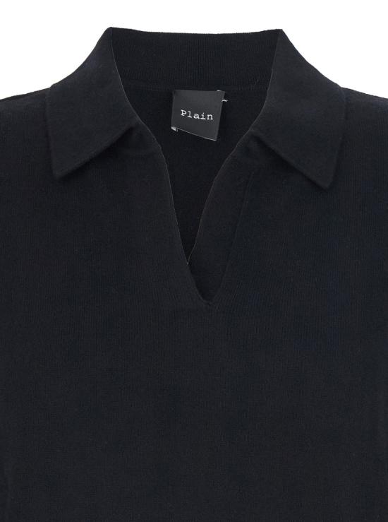 26FW 르플레인 폴로 티셔츠 IT25008 BLACK - LEPLAIN