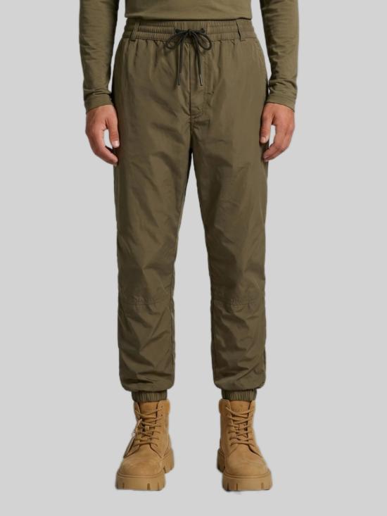 26FW 몽클레어 스트레이트 팬츠 L20972A00002 GREEN