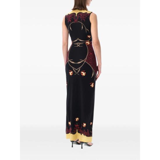 26SS 마린세르 원피스 WDR479A CJER0118 BK97 BLACK - MARINE SERRE