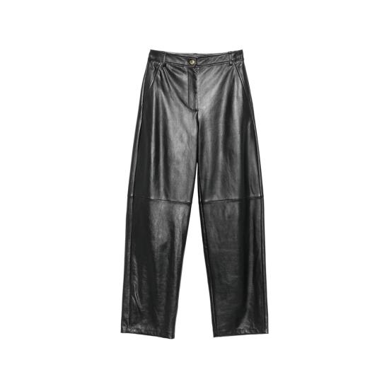 26FW 막스마라 스튜디오 팬츠 MSTLEGNO 013F 004 BLACK