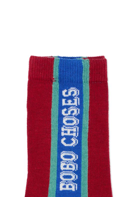 26FW [키즈] 보보쇼즈 발목 양말 B226AI078 MULTICOLOR - BOBO CHOSES