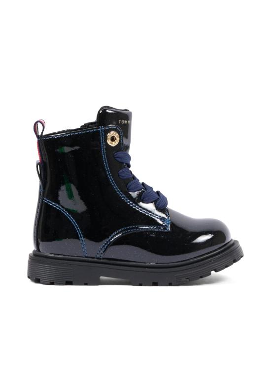 26FW [키즈] 타미힐피거 미들 부츠 T1A5 35153 1237800 BLACK