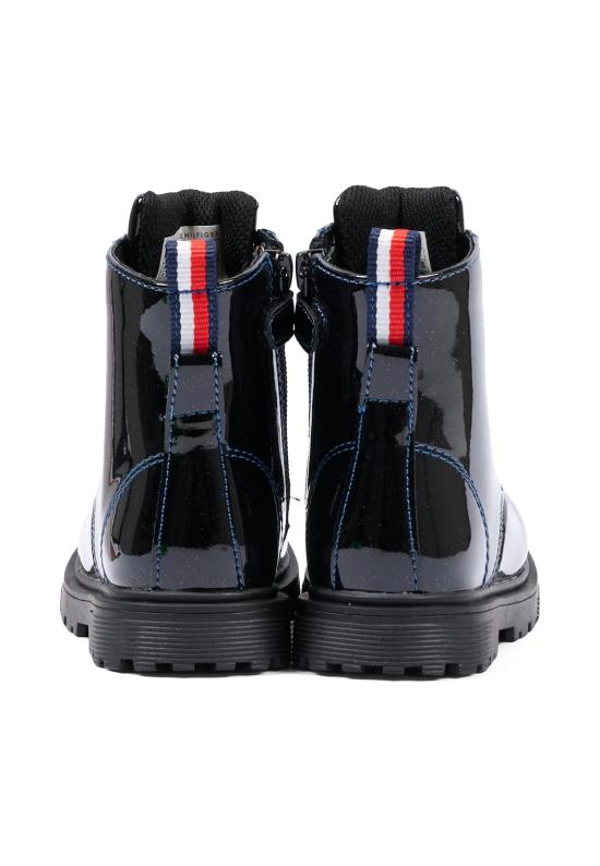 26FW [키즈] 타미힐피거 미들 부츠 T1A5 35153 1237800 BLACK - TOMMY HILFIGER