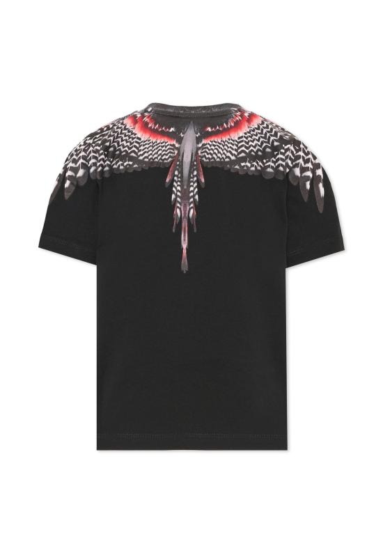 26FW [키즈] 컨트리 오브 밀란 티셔츠 F6CMJBTH043 110 BLACK - COUNTY OF MILAN