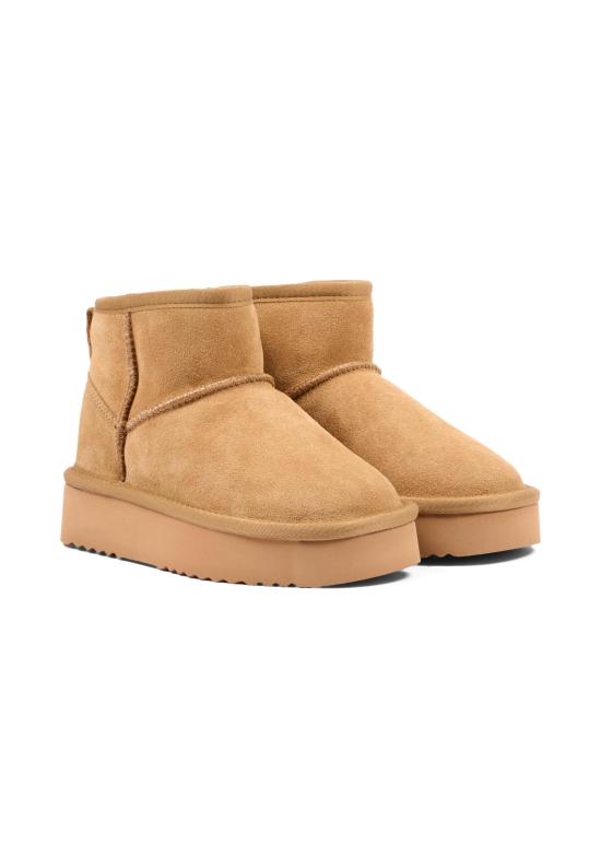 26FW [키즈] 컬러스오브캘리포니아 미들 부츠 HC YKPLA01 TAN BEIGE - COLORS OF CALIFORNIA