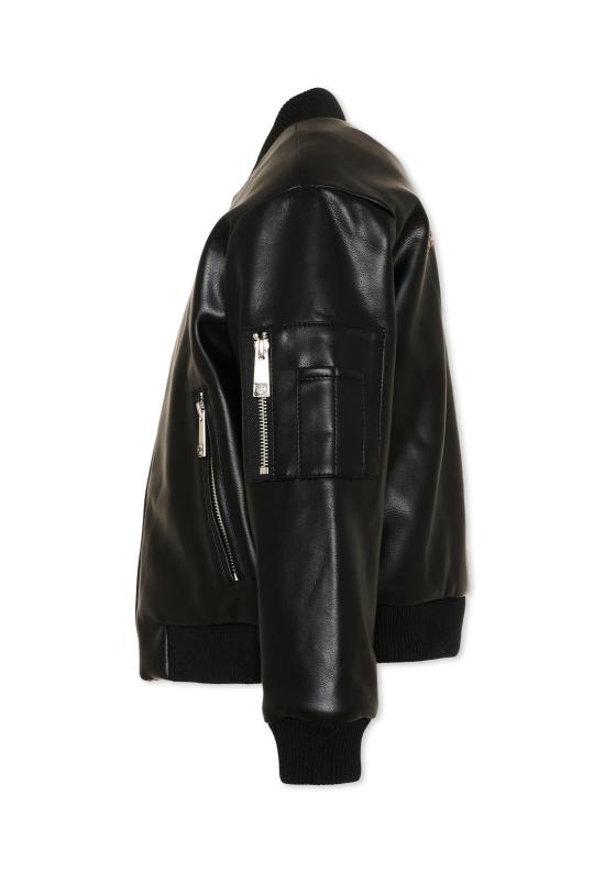 26FW [키즈] 리치몬드 봄버 자켓 RBA26064GB BLACK BLACK - RICHMOND
