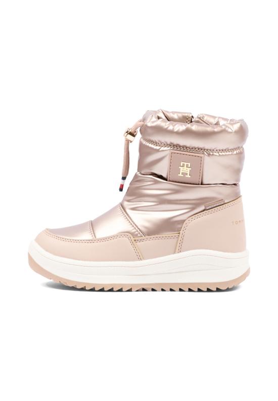 26FW [키즈] 타미힐피거 미들 부츠 T3AD 35206 1474359 GOLD - TOMMY HILFIGER