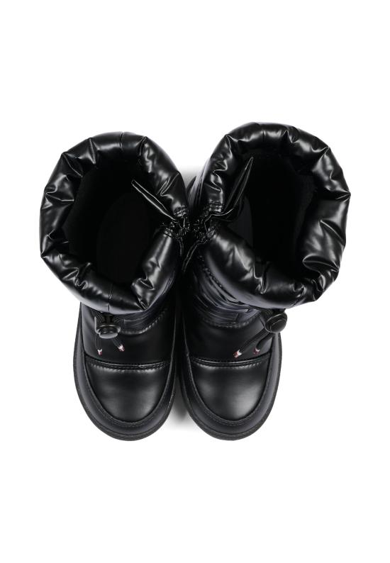 26FW [키즈] 타미힐피거 미들 부츠 T3AC 35207 1474999 BLACK - TOMMY HILFIGER