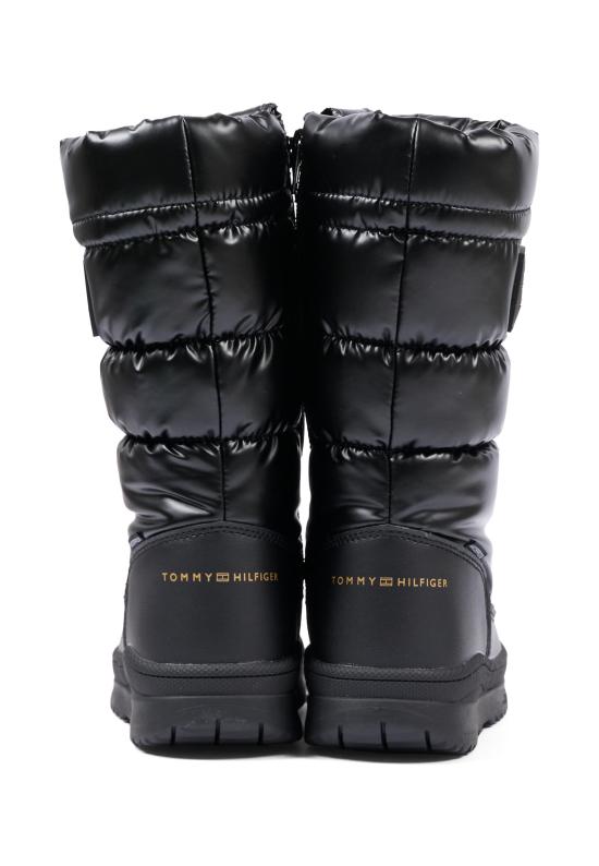 26FW [키즈] 타미힐피거 미들 부츠 T3AC 35207 1474999 BLACK - TOMMY HILFIGER
