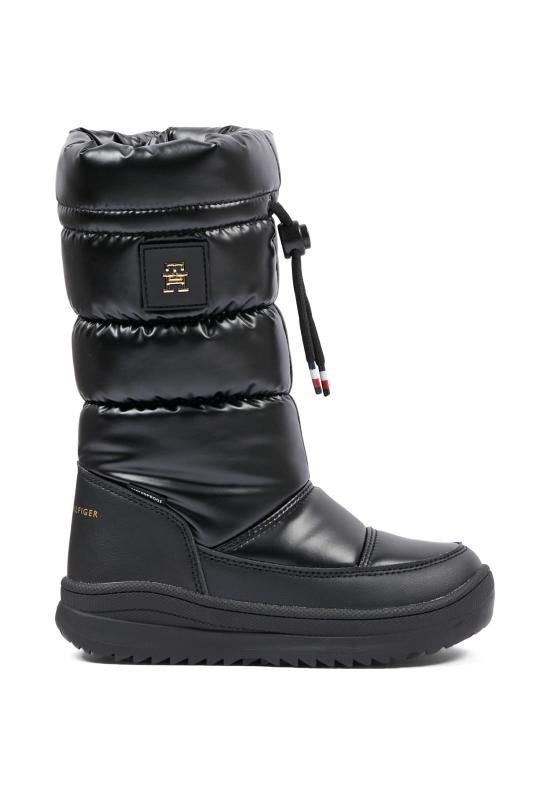 26FW [키즈] 타미힐피거 미들 부츠 T3AC 35207 1474999 BLACK