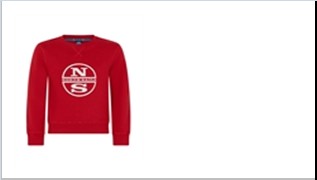 26FW [키즈] 노스세일스 니트/스웻셔츠 NBA26003FE RED