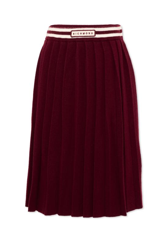 26FW [키즈] 리치몬드 스커트 RGA26102GO RED PL O W RED PLUM BORDEAUX