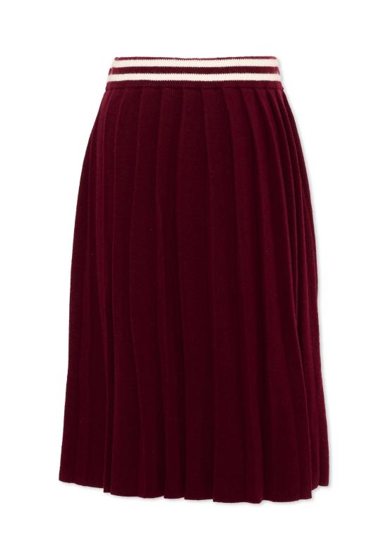 26FW [키즈] 리치몬드 스커트 RGA26102GO RED PL O W RED PLUM BORDEAUX - RICHMOND