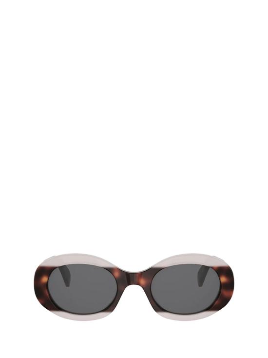 26FW 셀린느 아세테이트 트리옹프 오벌 선글라스 CL40194U 74A HAVANA