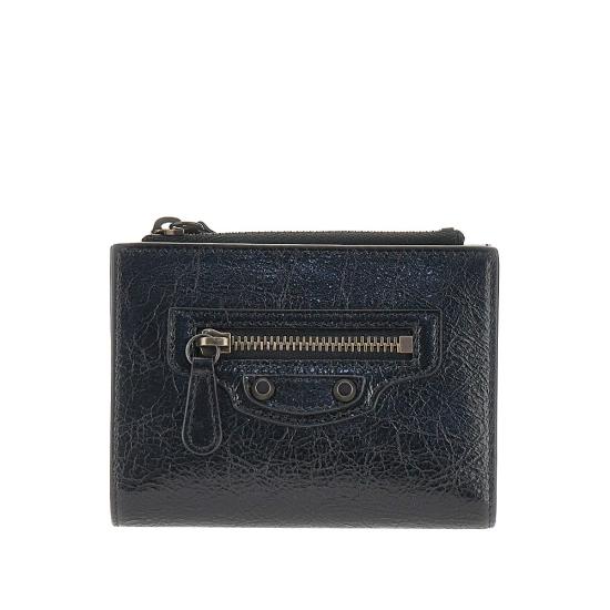 26FW 발렌시아가 르 시티 바이폴드 월렛 8463602ABFY Black