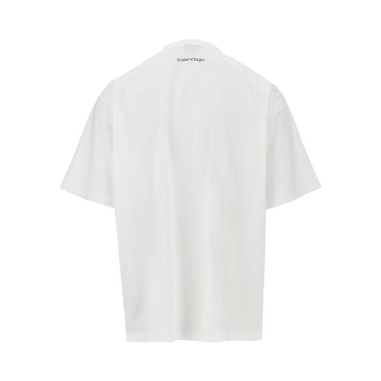 26FW 발렌시아가 바디스 미디움 핏 티셔츠 바디스 미디움 핏 티셔츠 764235TUVO7 White - BALENCIAGA