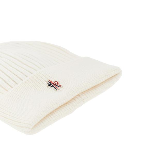 26FW 몽클레어 립 니트 울 비니 L20973B0000104761 White - MONCLER