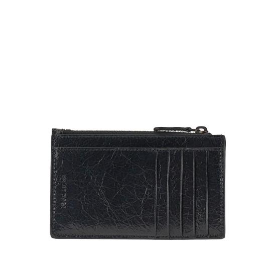 26FW 발렌시아가 르 시티 롱 코인 앤 카드 홀더 8106072ABFY Black - BALENCIAGA