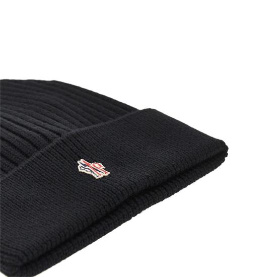 26FW 몽클레어 립 니트 울 비니 L20973B0000104761 Black - MONCLER