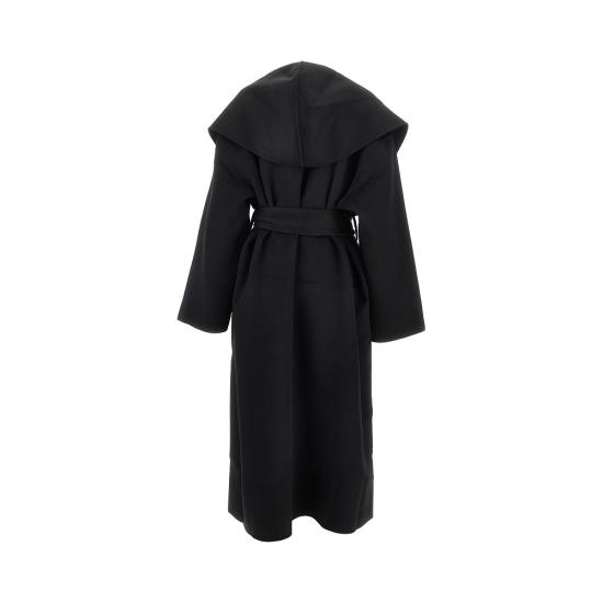 26FW 토템 코트 264 WRO0376 FB0006 Black - TOTEME