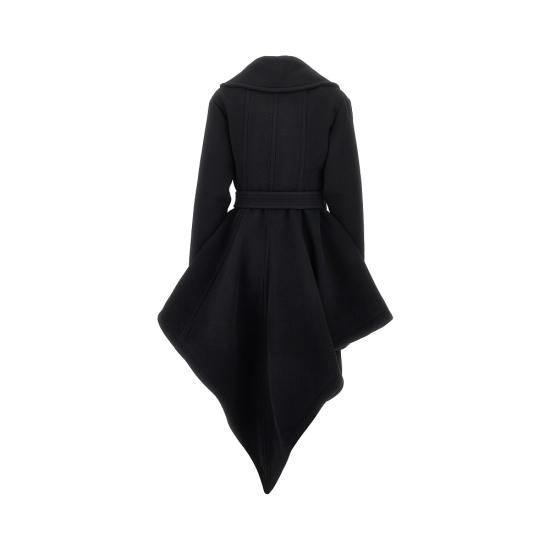 26FW 알라이아 코트 AA9M1241W141D Black - ALAIA