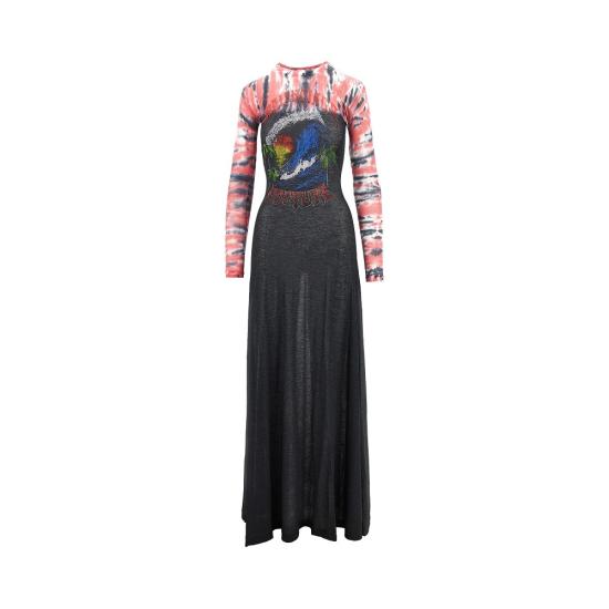26FW 발렌시아가 롱 원피스 A00178TUVP8 Black