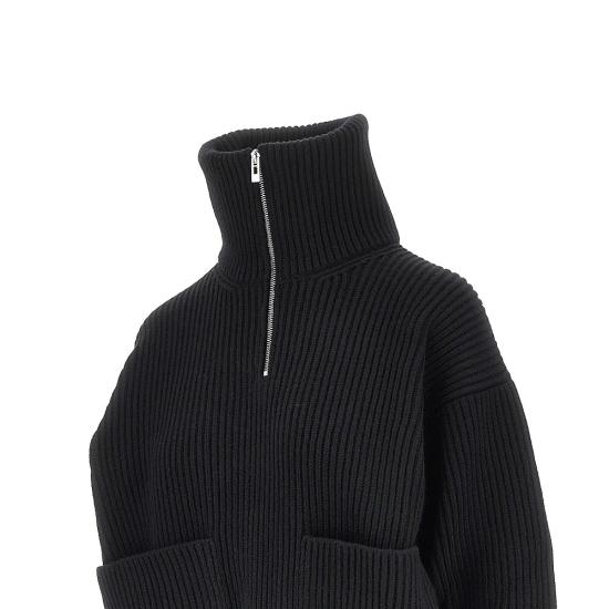 26FW 알라이아 니트웨어 AA9G0147K276D Black - ALAIA