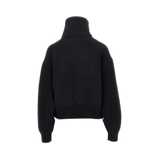 26FW 알라이아 니트웨어 AA9G0147K276D Black - ALAIA