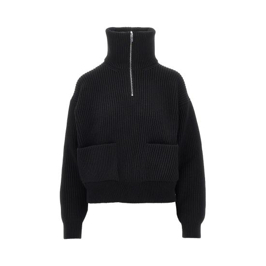 26FW 알라이아 니트웨어 AA9G0147K276D Black