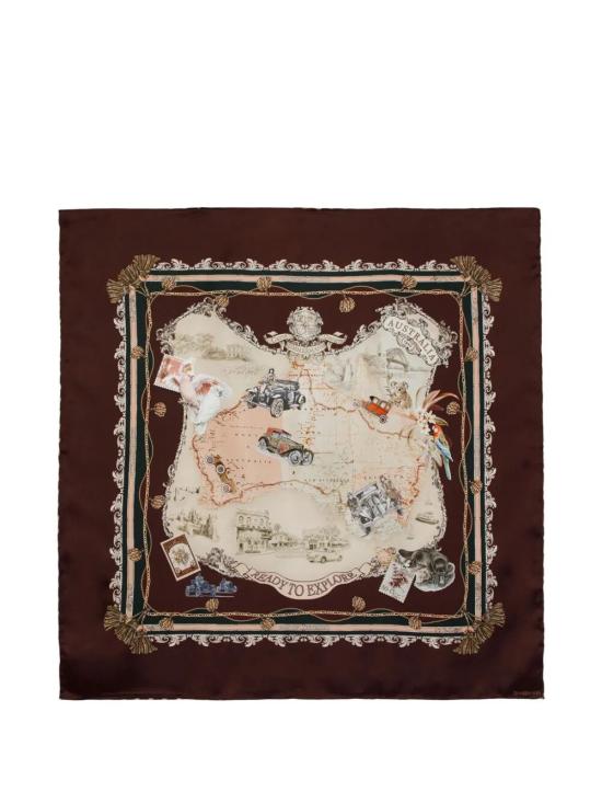 26FW 짐머만 머플러/스카프 0818XF26A1 PLSCF PLUM SCARF