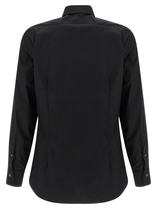 발바 셔츠 LDI1U12P01PZ2708U0001 BLACK - BARBA