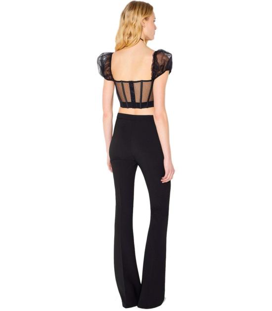26FW 엘리자베타프랜치 팬츠 PA19766E2 110 38 Black - ELISABETTA FRANCHI