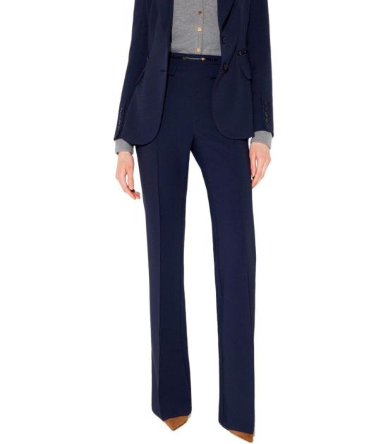26FW 엘리자베타프랜치 팬츠 PA19666E2 H88 40 Blue - ELISABETTA FRANCHI
