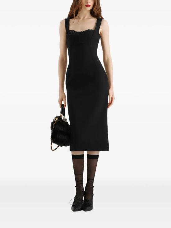26FW 돌체앤가바나 원피스 F630OT FU2L8N0000 Black - DOLCE & GABBANA