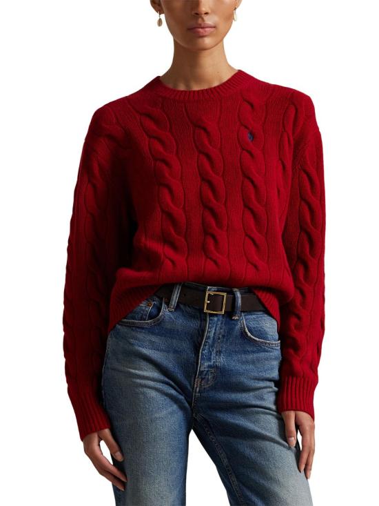 26FW 폴로 랄프로렌 스웨터 211A91216 010 RED - POLO RALPH LAUREN