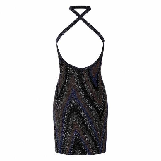 26FW 미소니 미디 원피스 DS26WG4IBK01LY S91U7 GREY - MISSONI