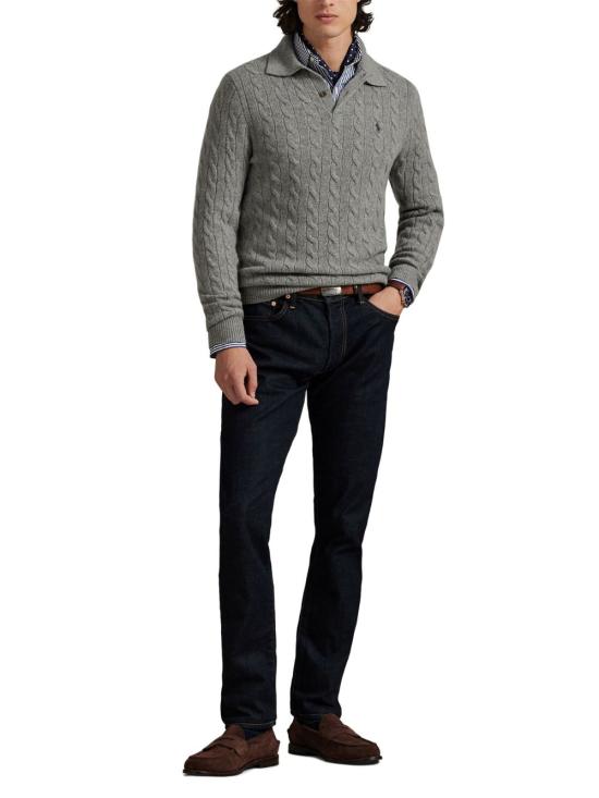 26FW 폴로 랄프로렌 스웨터 710974165 002 GREY - POLO RALPH LAUREN