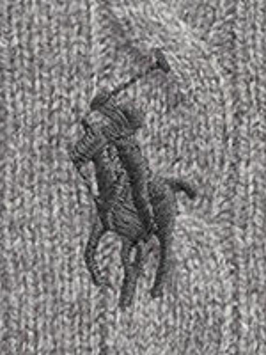 26FW 폴로 랄프로렌 스웨터 710974165 002 GREY - POLO RALPH LAUREN