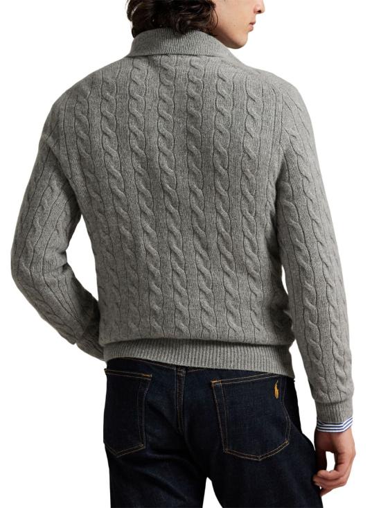 26FW 폴로 랄프로렌 스웨터 710974165 002 GREY - POLO RALPH LAUREN