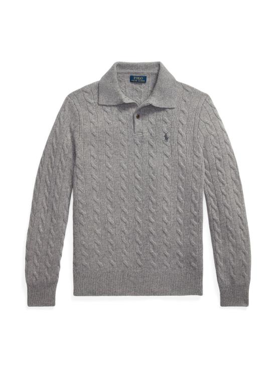 26FW 폴로 랄프로렌 스웨터 710974165 002 GREY