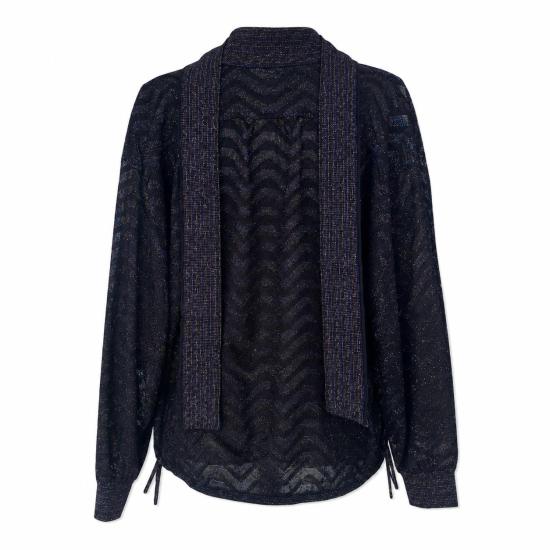 26FW 미소니 스웨터 DS26WN2SBK01LM SMSR7 BLUE - MISSONI