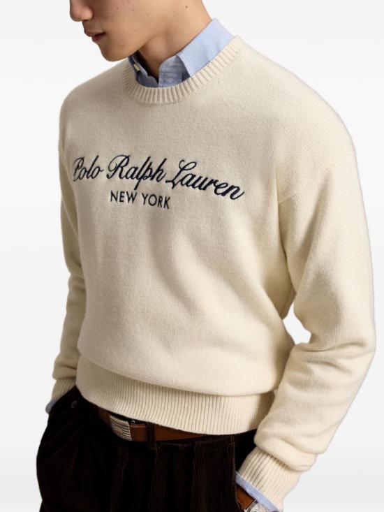 26FW 폴로 랄프로렌 스웨터 710B26782 001 CREAM - POLO RALPH LAUREN