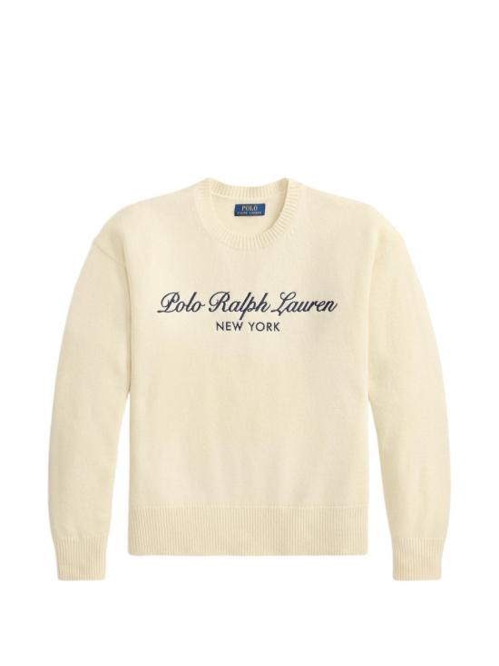 26FW 폴로 랄프로렌 스웨터 710B26782 001 CREAM