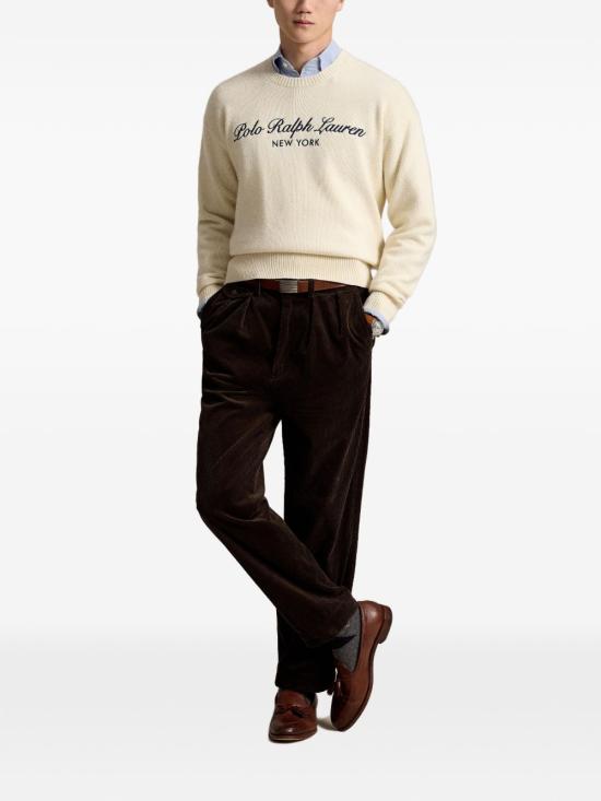 26FW 폴로 랄프로렌 스웨터 710B26782 001 CREAM - POLO RALPH LAUREN