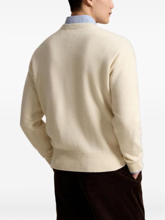 26FW 폴로 랄프로렌 스웨터 710B26782 001 CREAM - POLO RALPH LAUREN
