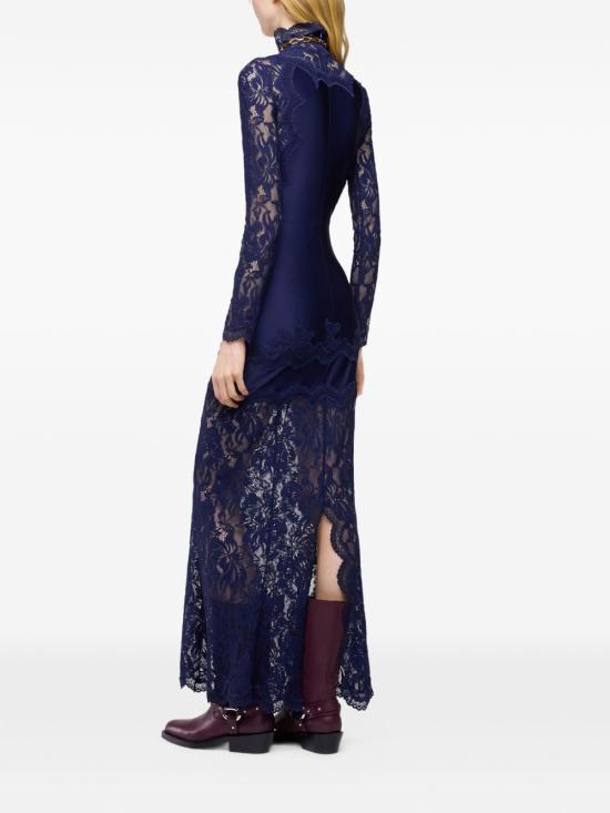 26FW 파코라반 미디 원피스 26AJRO372PA0170 P481 BLUE - PACO RABANNE