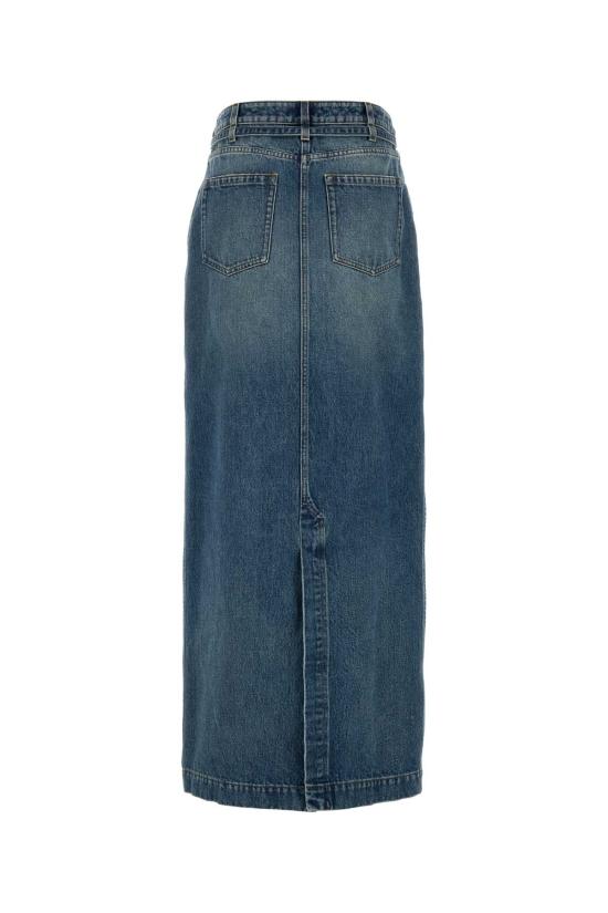 26FW 드리스 반 노튼 스커트 2620108014414 504 Light Blue - DRIES VAN NOTEN