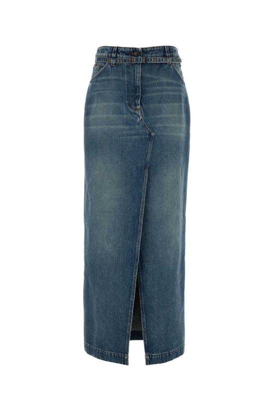 26FW 드리스 반 노튼 스커트 2620108014414 504 Light Blue