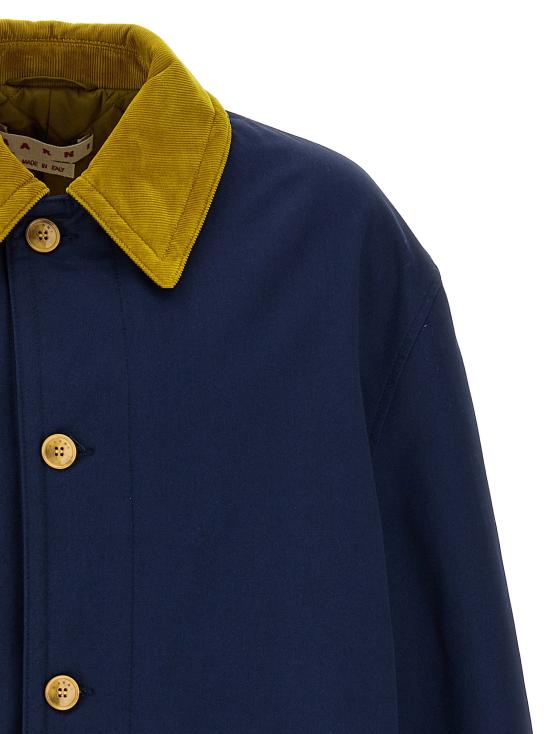  마르니 코트 LDTUMU0127QXUTC31100B80 NAVY - MARNI